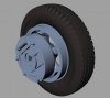 Panzer Art RE35-517 Renault AHN road wheels (Continental) 1/35